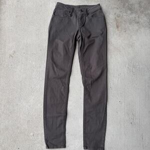 Burberry brit westbourne skinny ankle grey pants 26"
